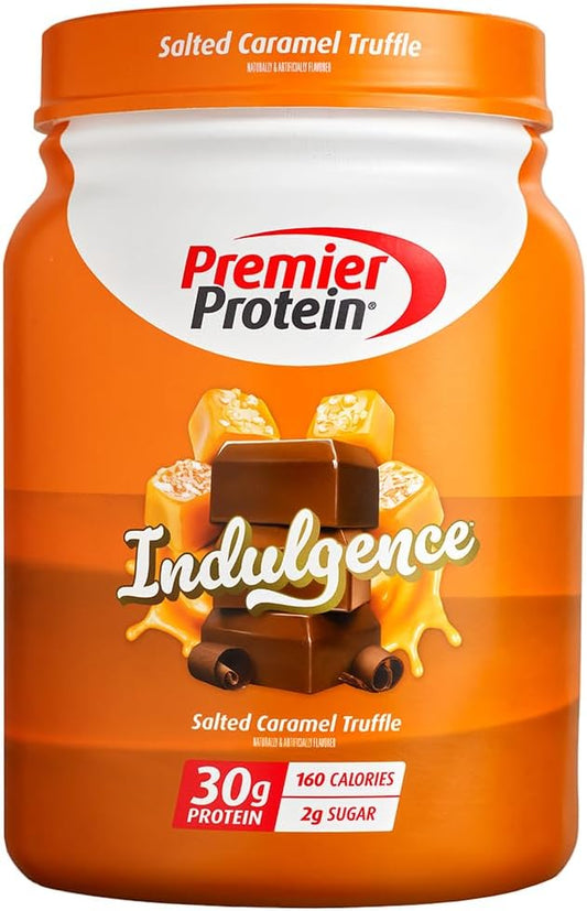 Premier Protein Indulgence 30g Protein Powder, Salted Caramel, 17 Servings