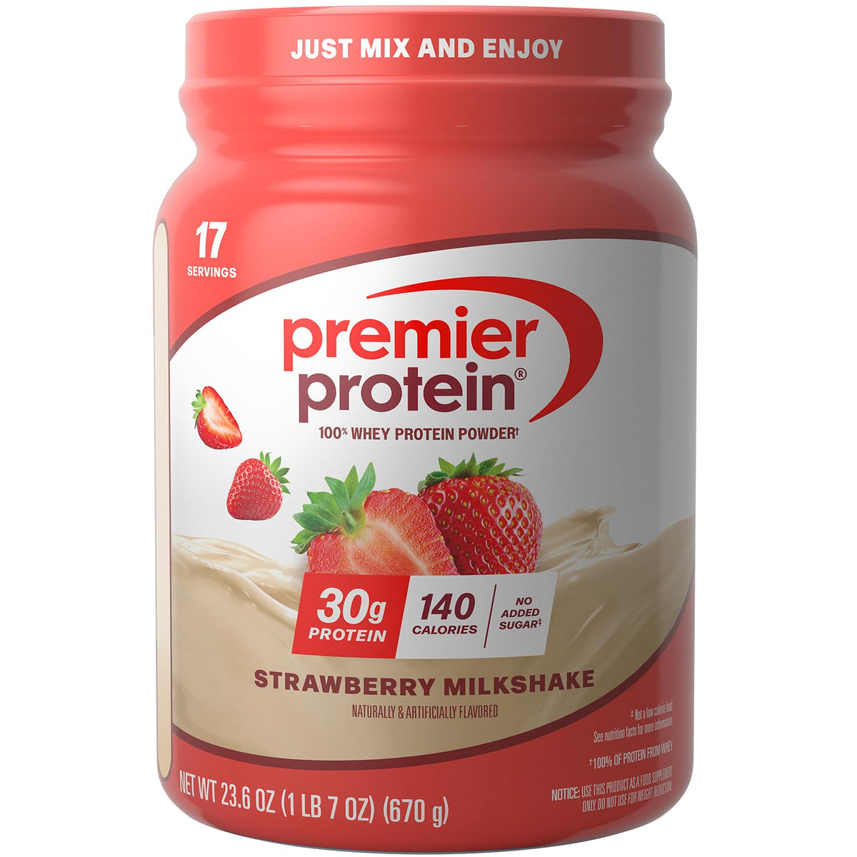 Premier Protein Indulgence 30g Protein Powder, Salted Caramel, 17 Servings